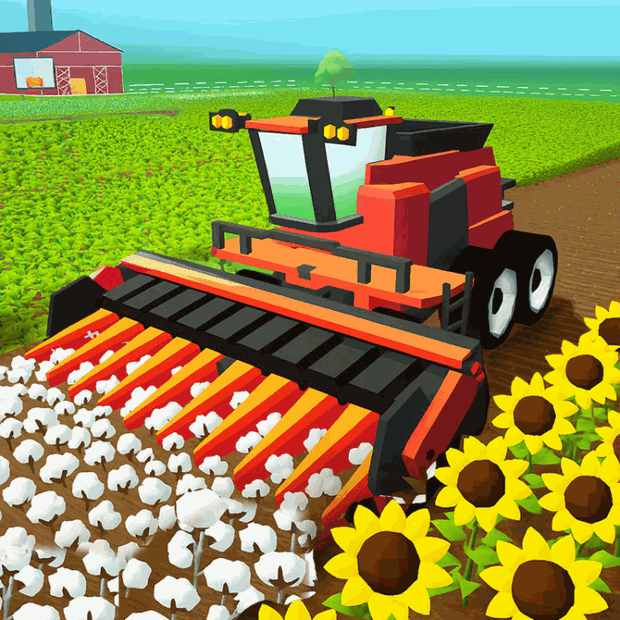 Harvest Simulator — the slide in its mount